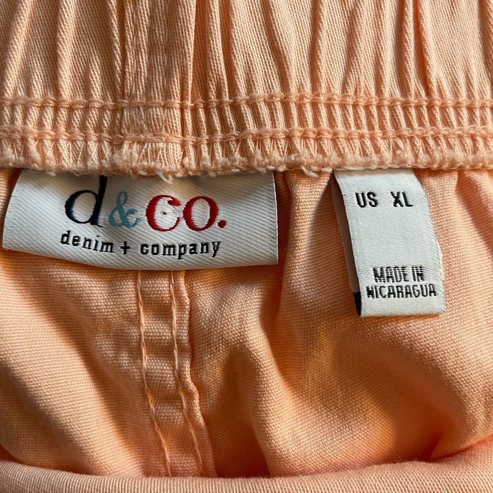 Denim and company shorts. Size large